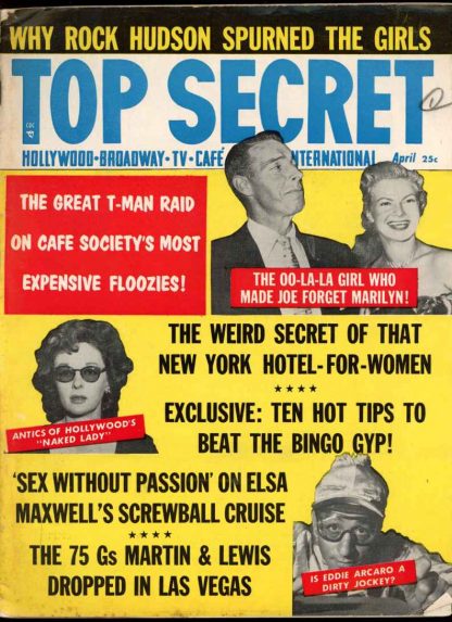 Top Secret - 04/56 - Condition: G-VG - Top Secret Magazine