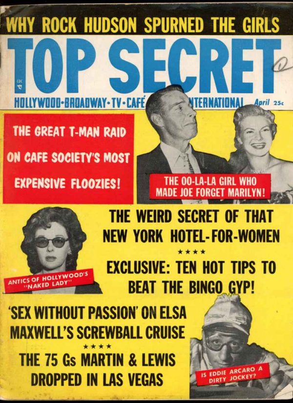 Top Secret - 04/56 - Condition: G-VG - Top Secret Magazine