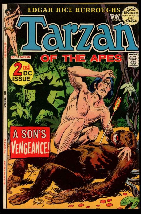 Tarzan - #208 - 05/72 - 7.0 - 10-104845