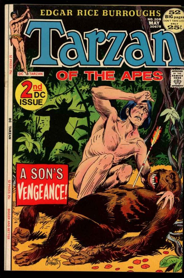 Tarzan - #208 - 05/72 - 7.0 - 10-104846