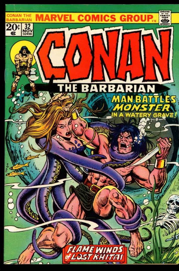 Conan The Barbarian - #32 - 11/73 - 7.0 - 10-104860