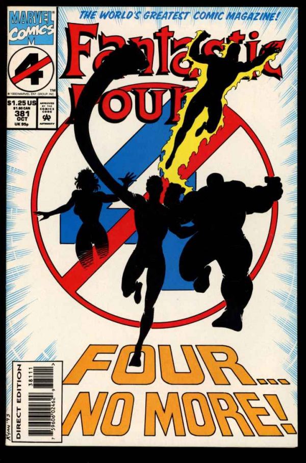 Fantastic Four - #381 - 11/93 - 9.4 - 10-104861