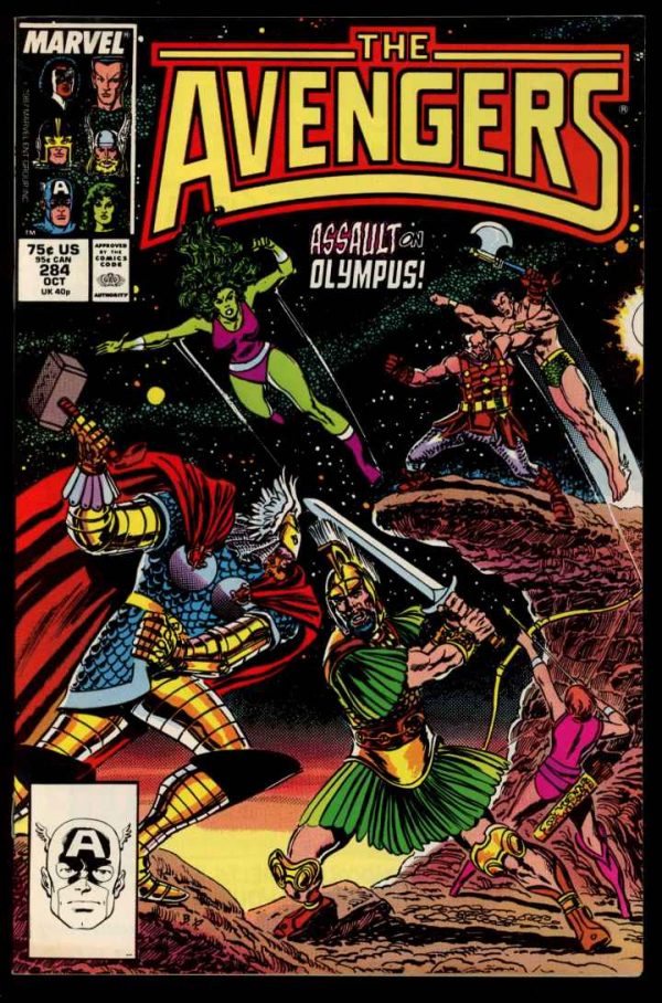 Avengers - #284 - 10/87 - 5.0 - 10-104890