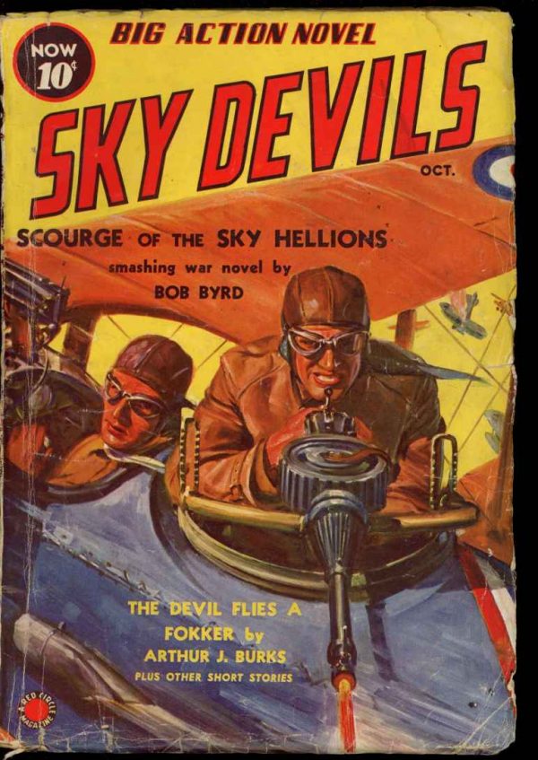 Sky Devils - 10/38 - Condition: VG - Western Fiction