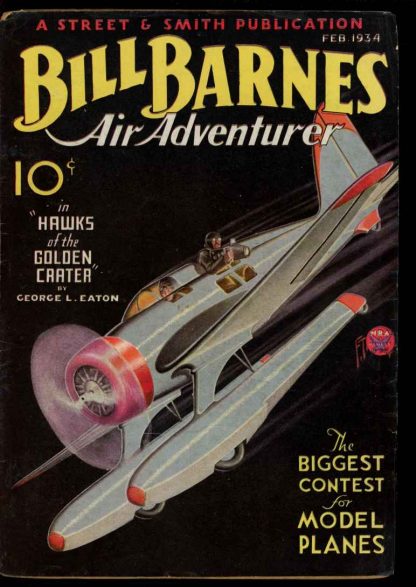 Bill Barnes Air Adventurer - 02/34 - Condition: G-VG - Street & Smith