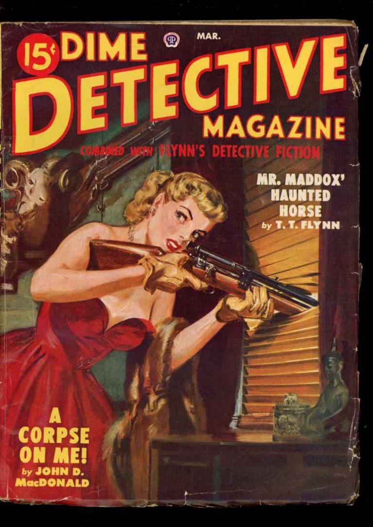 Dime Detective Magazine - 03/50 - Condition: VG-FN - Popular