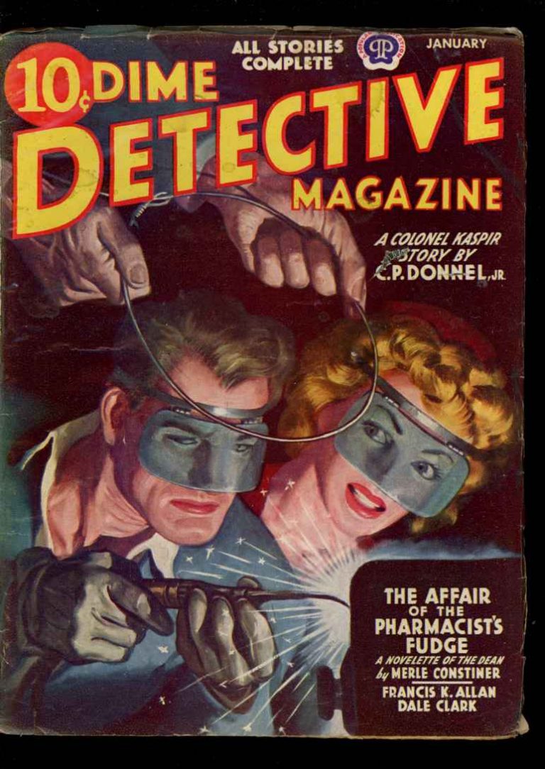Dime Detective Magazine - 01/44 - Condition: VG - Popular