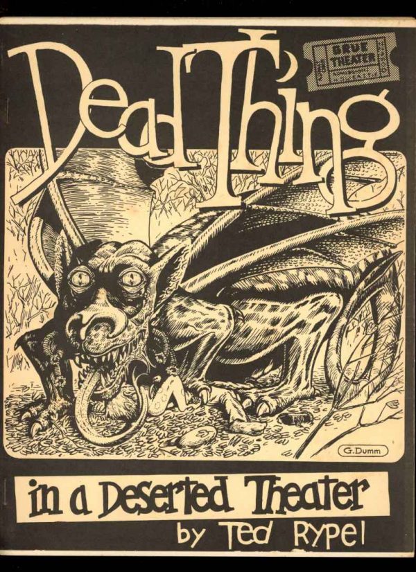 Dead Thing In A Deserted Theater - #1 - -/77 - VG-FN - 78-26074