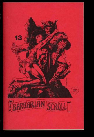 Barbarian Scroll - #13 - 06/90 - VG-FN - 78-26127