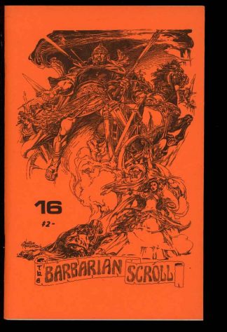 Barbarian Scroll - #16 - 02/91 - FN - 78-26132