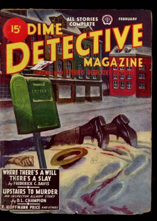 Dime Detective Magazine - 02/45 - Condition: VG-FN - Popular