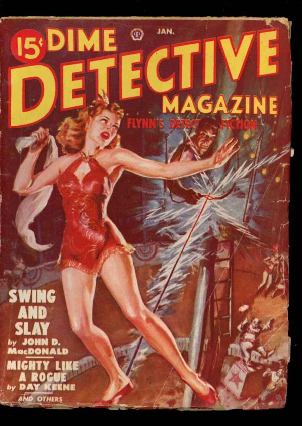 Dime Detective Magazine - 01/50 - Condition: VG - Popular