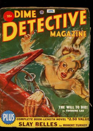 Dime Detective Magazine - 04/51 - Condition: VG - Popular