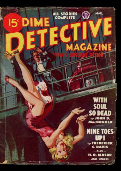 Dime Detective Magazine - 03/48 - Condition: VG - Popular