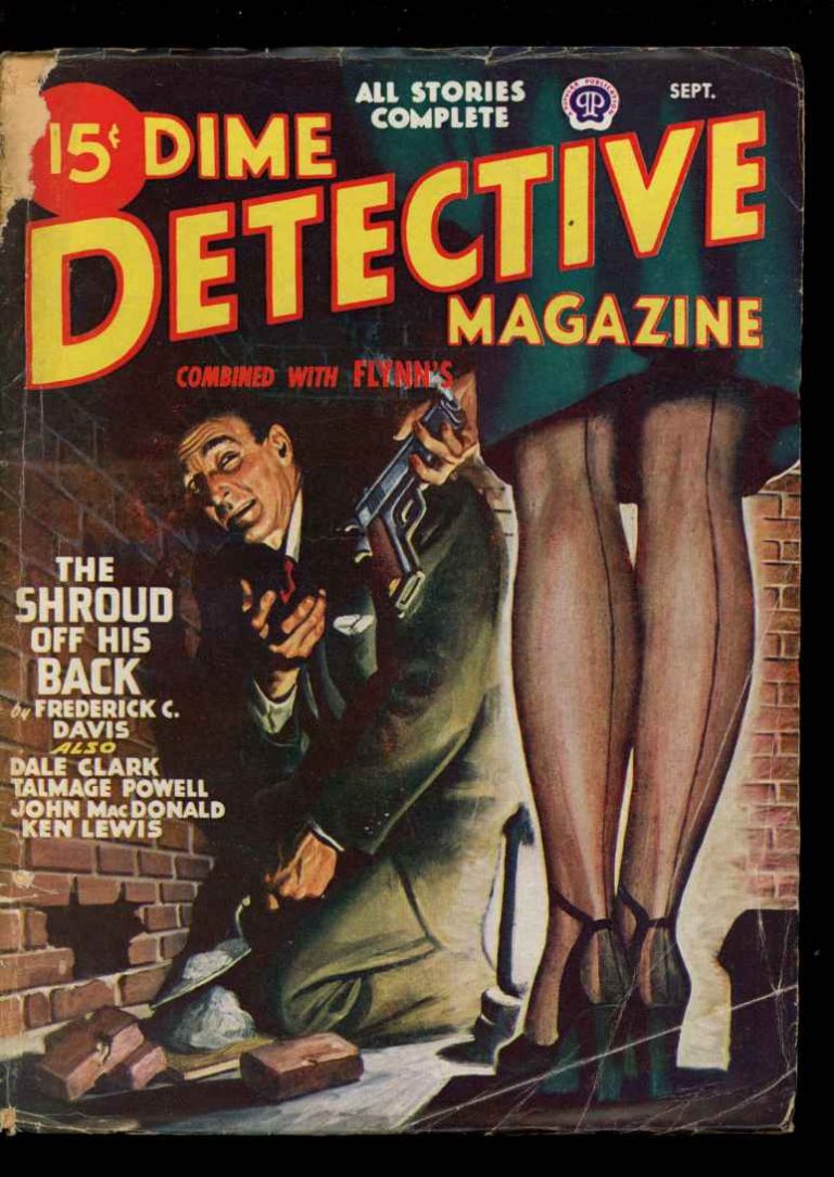Dime Detective Magazine - 09/47 - Condition: G-VG - Popular