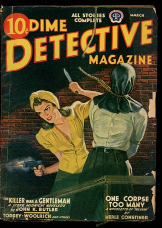 Dime Detective Magazine - 03/41 - Condition: G - Popular