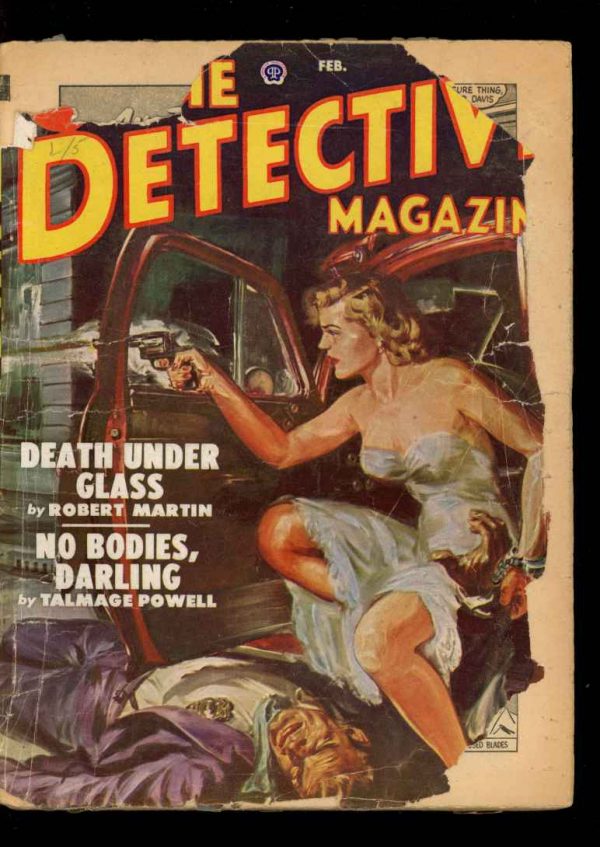 Dime Detective Magazine - 02/52 - Condition: G - Popular