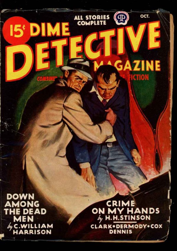 Dime Detective Magazine - 10/45 - Condition: G - Popular