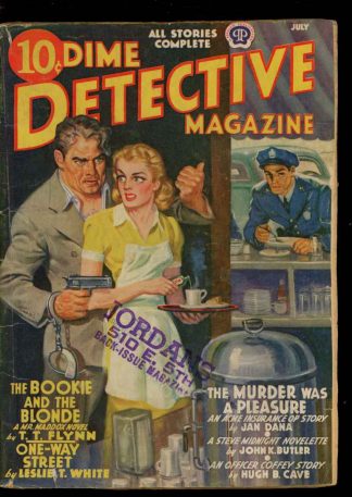 Dime Detective Magazine - 07/40 - Condition: G-VG - Popular
