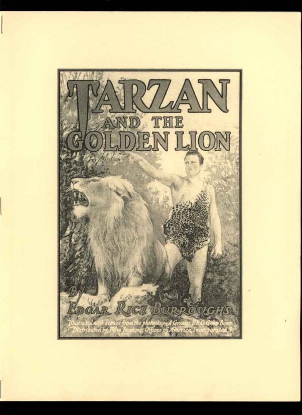TARZAN AND THE GOLDEN LION - Edgar Rice Burroughs - 08/99 - VF - Bill Ross