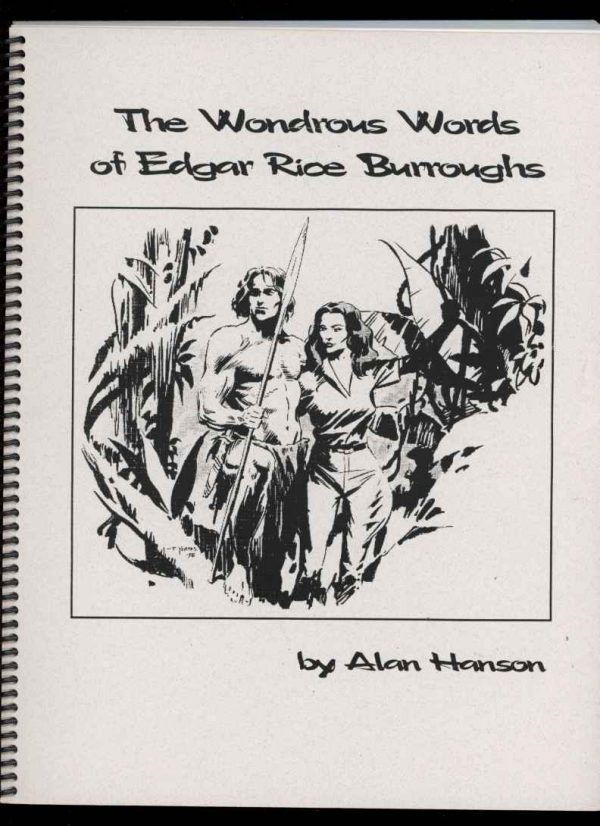 WONDROUS WORDS OF EDGAR RICE BURROUGHS - Alan Hanson - #28 OF 100 - VF - Alan Hanson