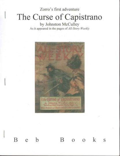 Curse Of Capistrano - Xerox Copy - -/07 - VF - 83-45773