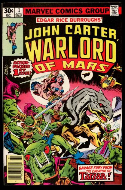 John Carter Warlord Of Mars - #1 - 06/77 - 9.2 - 83-45784