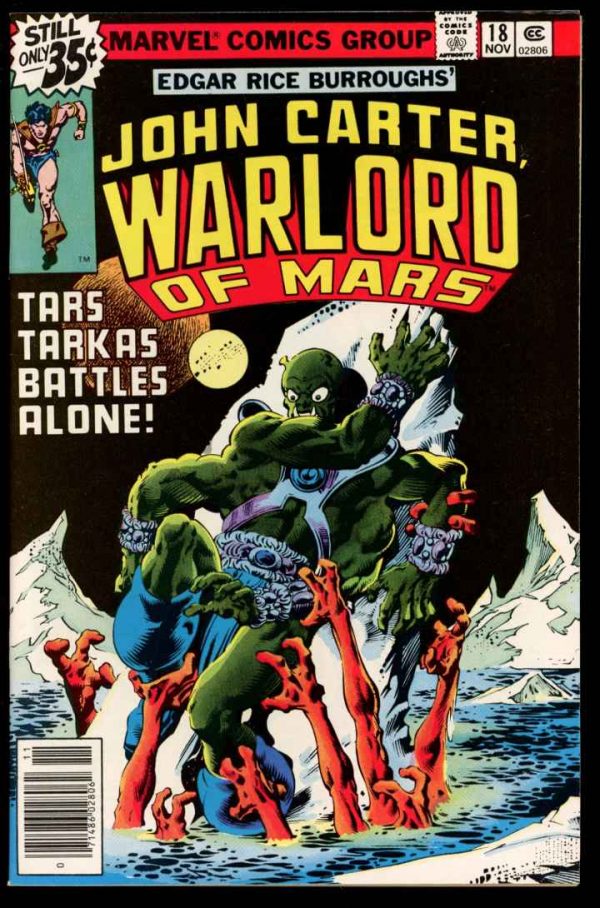 John Carter Warlord Of Mars - #18 - 11/78 - 9.2 - 83-45802