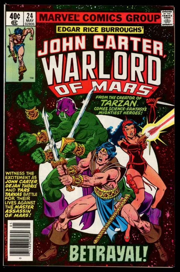 John Carter Warlord Of Mars - #24 - 05/79 - 9.4 - 83-45808