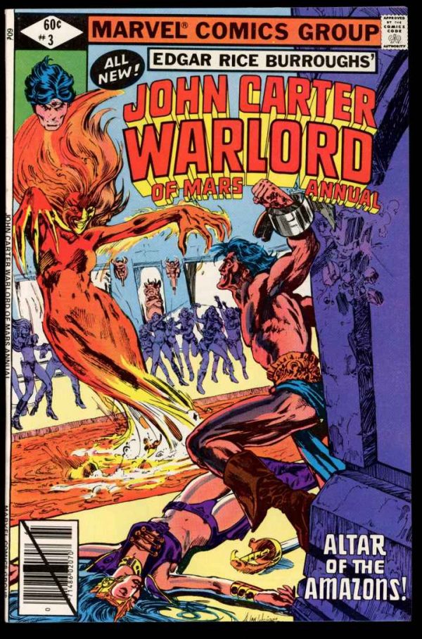 John Carter Warlord Of Mars Annual - #3 - -/79 - 9.2 - 83-45815
