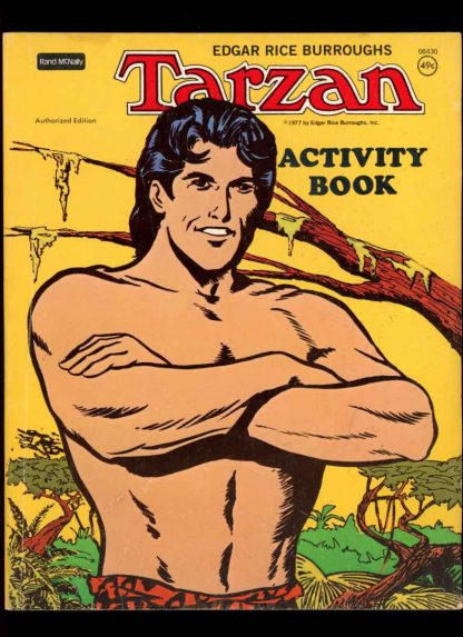 Tarzan Activity Book - 1977 - -/77 - VG - 83-45833