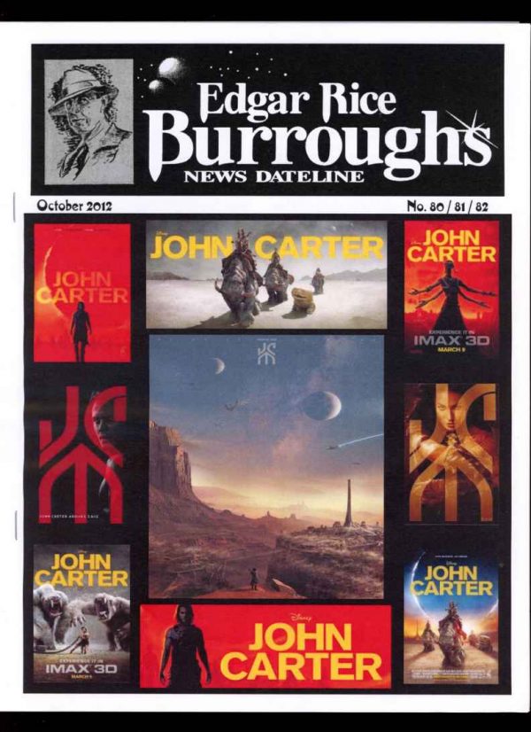 Edgar Rice Burroughs News Dateline - #80/81/82 - 10/12 - FN - 83-45834