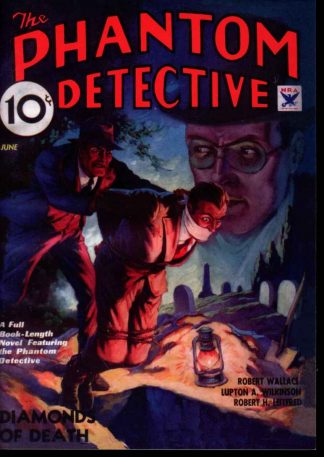 Phantom Detective - Robert Wallace - 06/34 - AS NEW - Adventure House