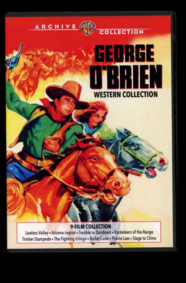 George O'brien Western Collection -  - 3 DISCS - AS NEW - Warner Brothers