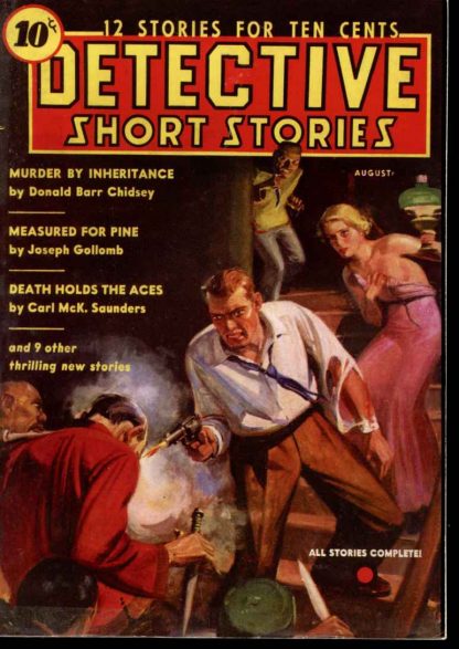 Detective Short Stories - Donald Barr Chidsey - 08/37 - AS NEW - Adventure House