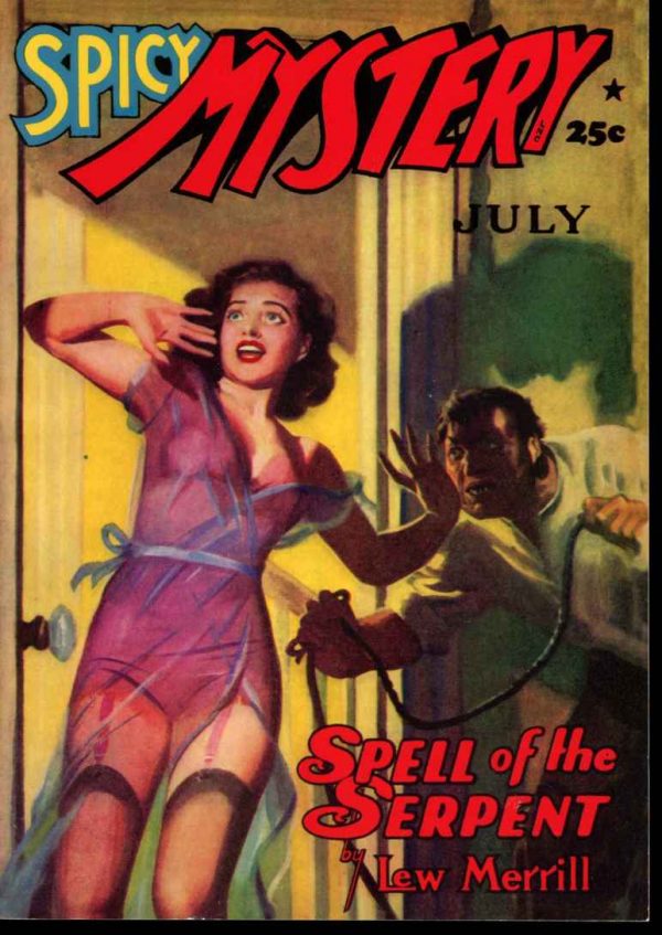 Spicy Mystery Stories - Lew Merrill - 07/41 - AS NEW - Adventure House