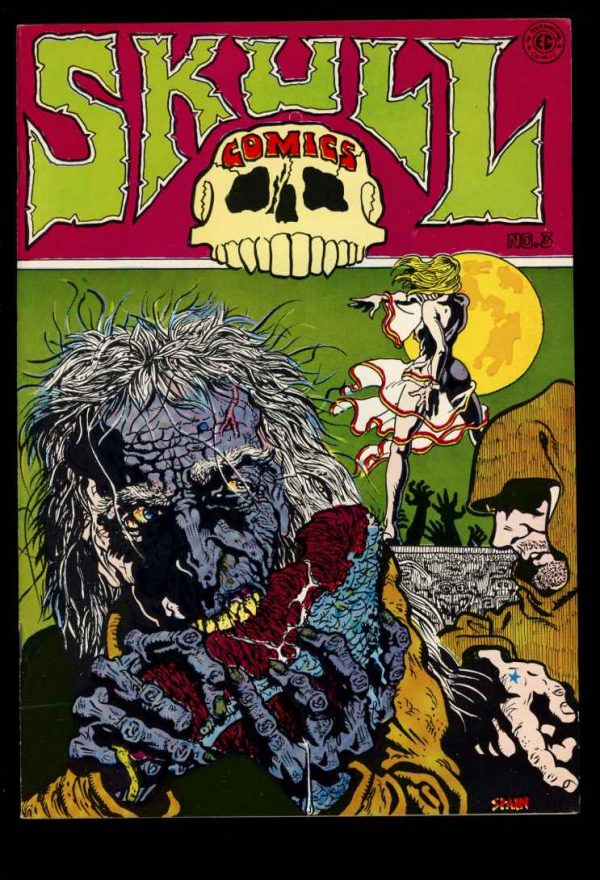 Skull - Dave Sheridan - #3 - 1st Print - 8.0 - Last Gasp