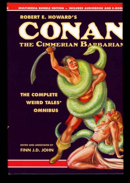 Robert E. Howard's Conan The Cimmerian Barbarian - Robert E. Howard - 1st Print - FN/FN - Pulp-lit.com