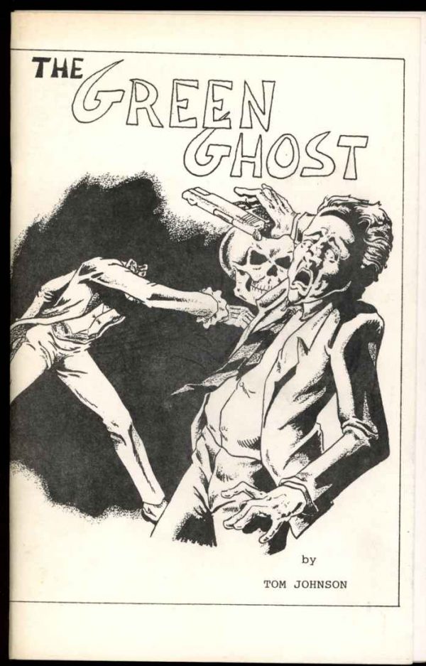 Green Ghost - Tom Johnson - 1st Print - VG - Fading Shadows