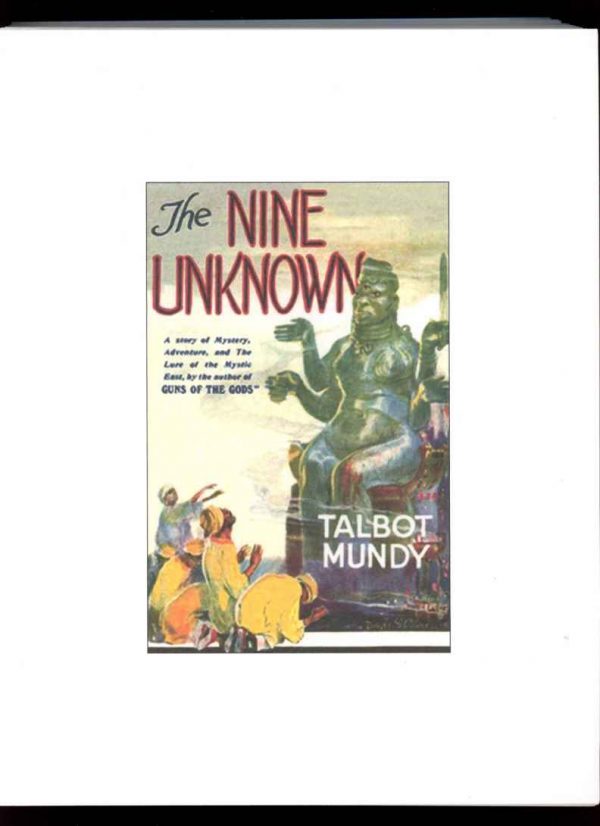 Nine Unknown - Talbot Mundy - Xerox Copy - VF -
