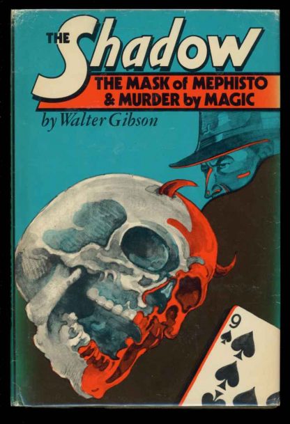 Mask Of Mephisto & Miurder By Magic - Walter Gibson - 1st Print – ExLib - G+/G+ - Crime Club