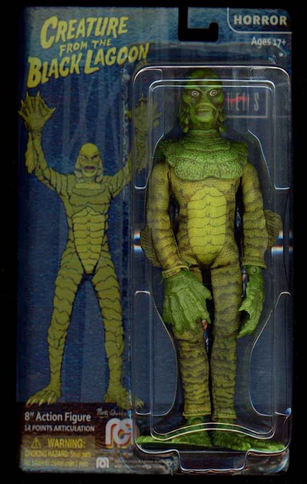 CREATURE FROM THE BLACK LAGOON -  - 8” ACTION FIGURE - MIB - Marty Abrams Presents Mego