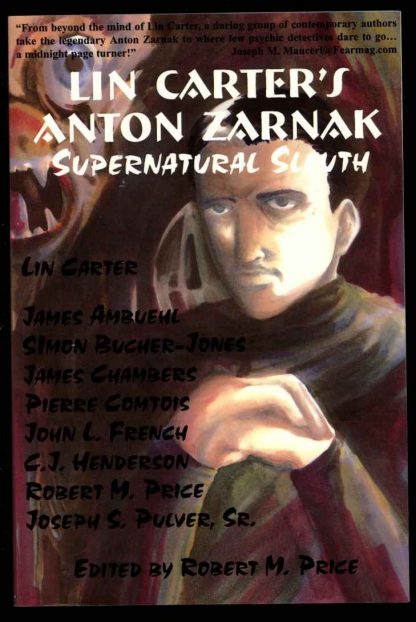 Lin Carter's Anton Zarnak Supernatural Sleuth - Lin Carter - 1st Print - NF - Marietta Publishing