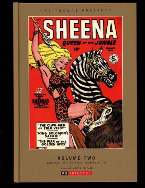 Roy Thomas Presents: Sheena Queen Of The Jungle -  - Vol.2 - 1st Issue - AS NEW - PS Artbooks