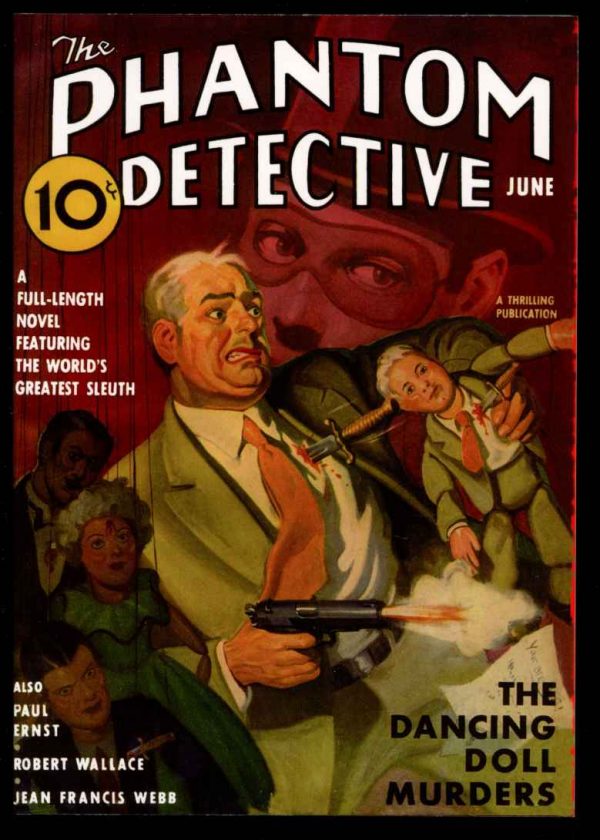 Phantom Detective - Robert Wallace - 06/37 - AS NEW - Adventure House