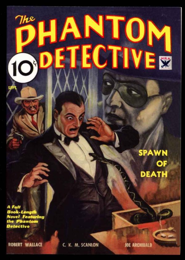 Phantom Detective - Robert Wallace - 09/34 - AS NEW - Adventure House