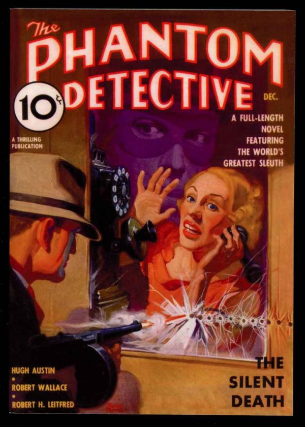 Phantom Detective - Robert Wallace - 12/36 - AS NEW - Adventure House