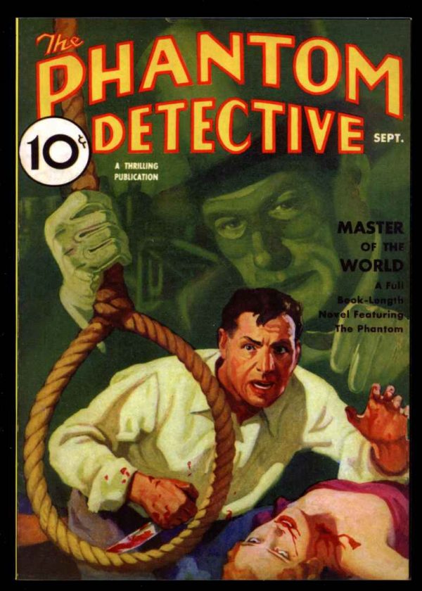 Phantom Detective - Robert Wallace - 09/35 - AS NEW - Adventure House