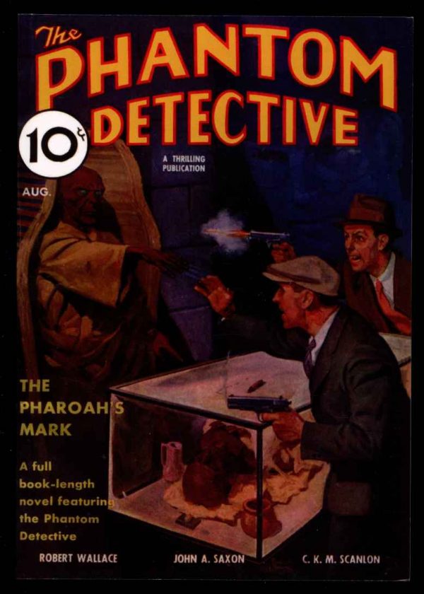 Phantom Detective - Robert Wallace - 08/35 - AS NEW - Adventure House