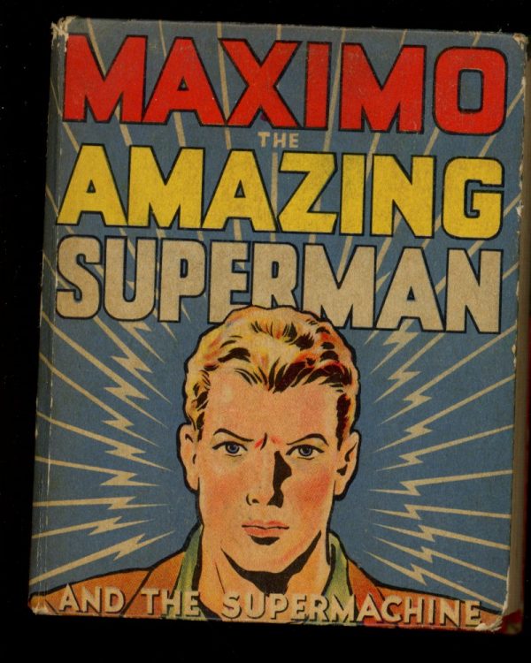 Maximo The Amazing Superman And The Supermachine - R.R. Winterbotham - #1445 - VG - Whitman Publishing